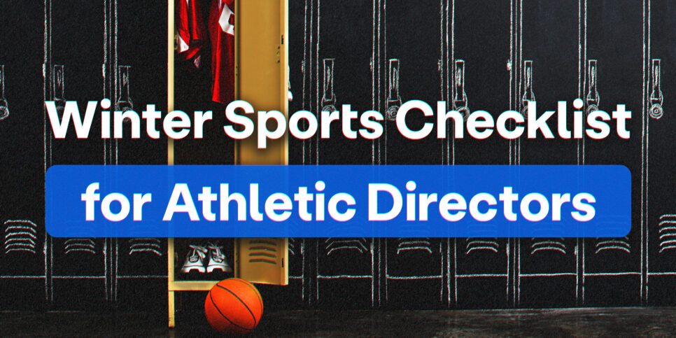 Winter sports checklist for athletic directors