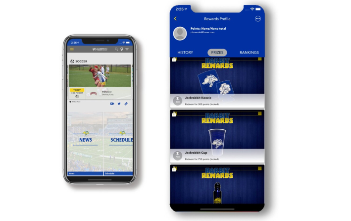 image-1 Image of two cell phones showing FanX rewards.